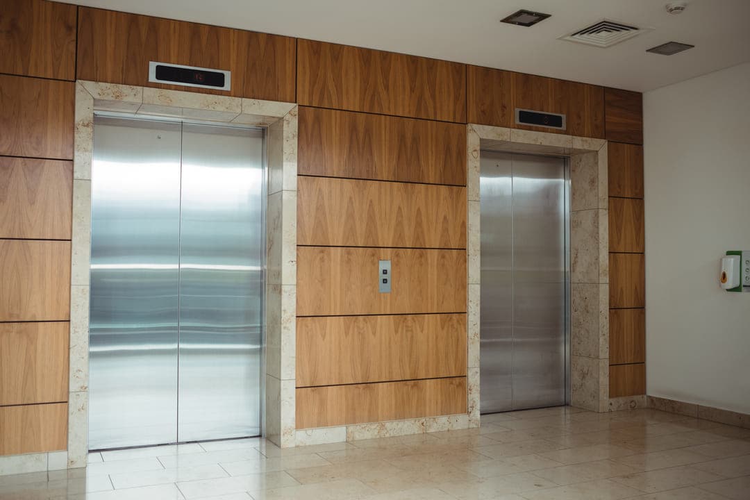 3 Mitsubishi Elevators Per Floor for efficient movement across the property